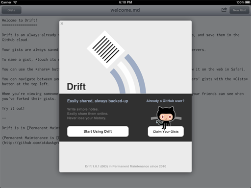 The Drift Editor